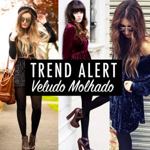 Trend Alert Vestido Em Veludo Molhado Carol Tognon