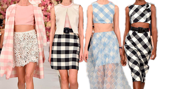 Xadrez Vichy: A Estampa de Piquenique é Tendência Primavera/Verão - Alerta  Fashion